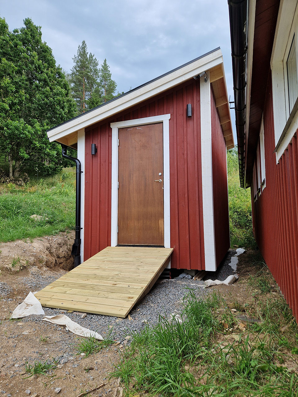 Urhem byggde fullisolerat förråd i Undenäs