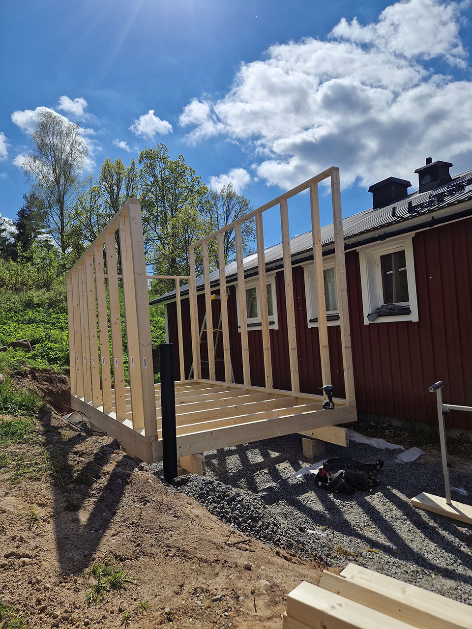 Urhem byggde fullisolerat förråd i Undenäs